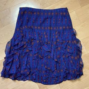Sundance beautiful silk mid length skirt